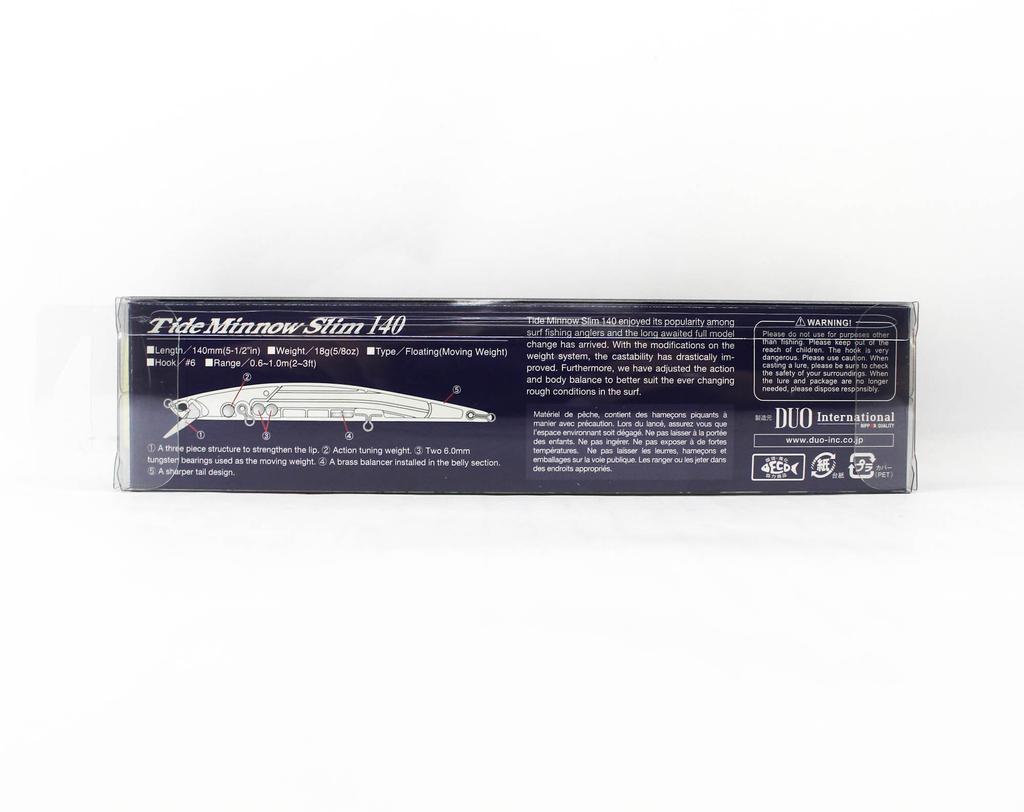 DUO Tide Minnow Slim 140 Floating Lure AHA0001 (8168)