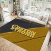 Design Boston Bruins Tappeto in Velluto di Cristallo Accogliente Non?Tappeto Stampato Antiscivolo per Camera da Letto Soggiorno Ingresso