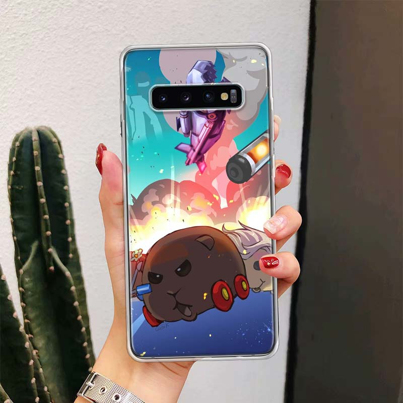 Cute PUI PUI MOLCAR For Samsung Galaxy Note 20 Ultra 20 10 Pro 9 8  Phone Case S10E S10 Plus S9 S8 + S7 Edge M21 M32 Cover