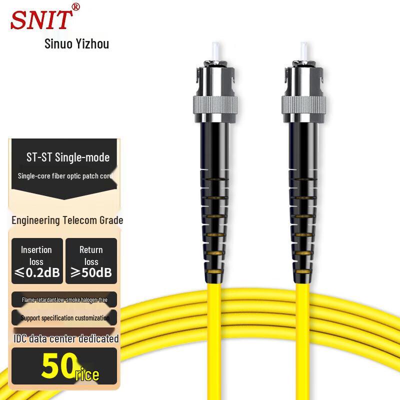 SNIT Telecom-Grade Glasvezel Patchkabel
