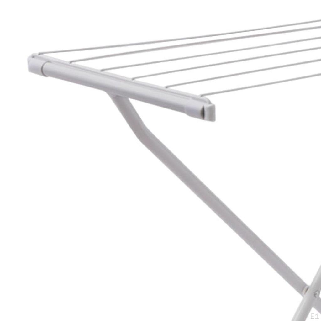 Clothes Drying Rack Foldable Laundry Modern Floor Standing Stand for Courtyard Dorm