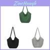 Woven Tote Bag With Zipper Closure For Beach And Travel Use