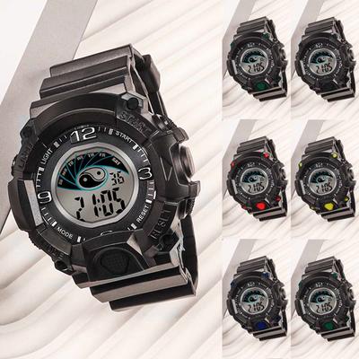 Reloj Digital para Hombre, Reloj Electrónico Deportivo con Pantalla Luminosa, Temporizador de Carrera, Despertador, Reloj de Fitness Resistente para Actividades al Aire Libre