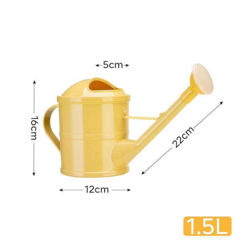 Decorative 1.5L Plant Watering Can Lightweight Long Mouth Flower Watering Can for Indoor Home Gardening