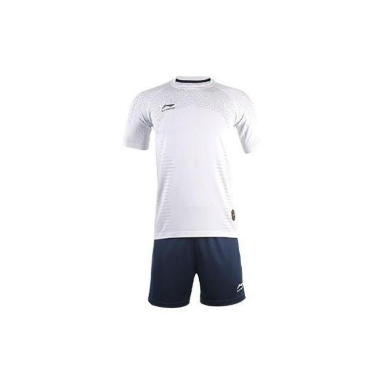 Комплекты футбольной формы Li Ning Мужские Белый Тонкий Прямой крой AATS055-1 S