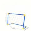 Outdoor Toy Ball Football, Youngsters's Sports Easy-to-Dismantle Football Gate Set with Portable Detachable Door - Suitable for Indoor/Outdoor Games