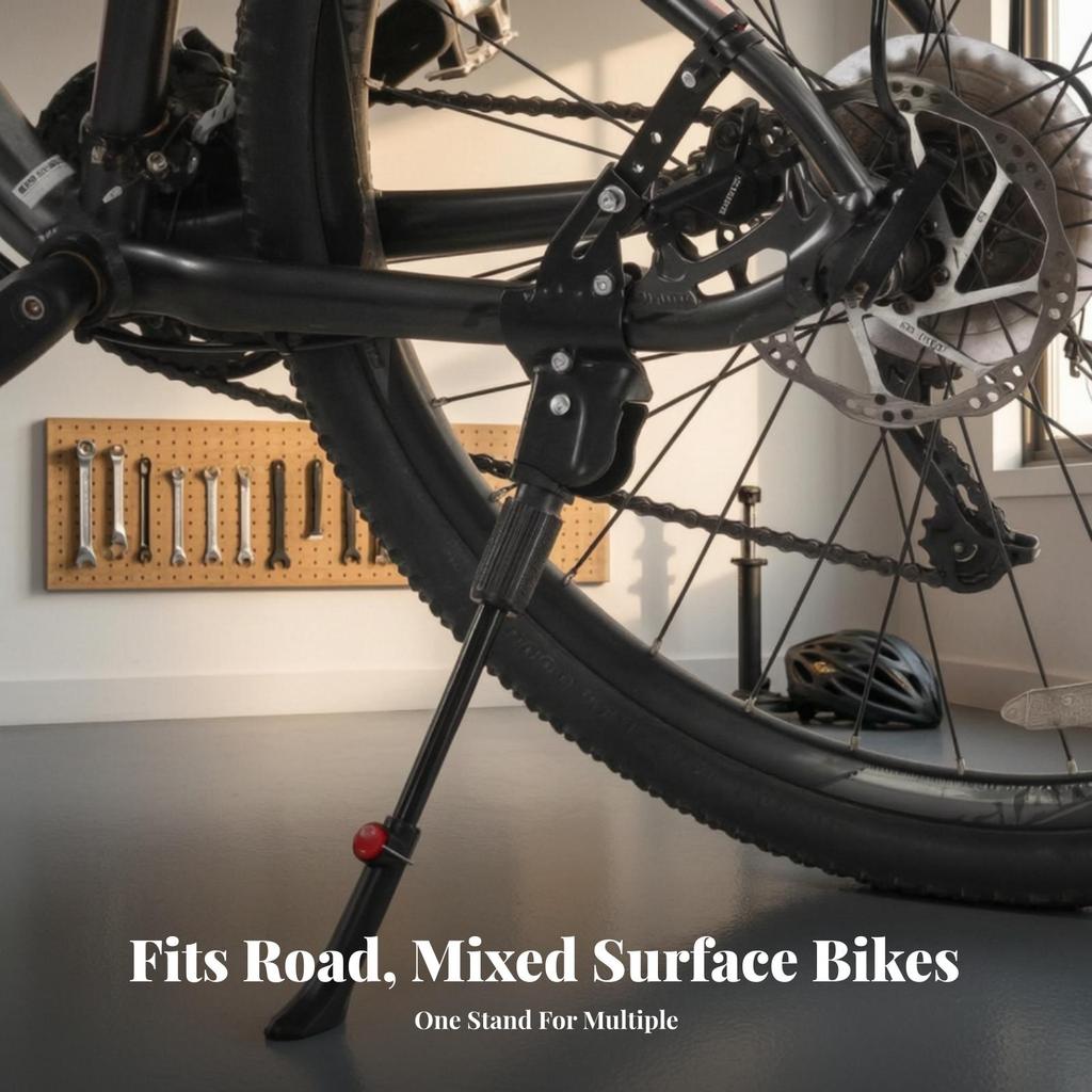 Bike Kickstand Stable Hardware Universal for Commuting