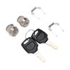 Motorcycle Top Box Lock Cylinder Core Plug and Keys for 25L 32L 36L 40L 45L 50L 55L 60L 65L 80L 85L