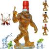 Funny French Whiskey Bottle,3D Engraved Shaped Whiskey Glasses,Dog Whiskey Wine Glass Bottle,Fanyil Eaglory,Unique Wine Decanter,for Men