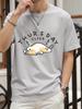 Tuesday Sleep Cat Printed TShirts Womens Cotton Summer Tops Comfortable Loose ONeck Short Sleeve T Shirt Casual Womans Clothes