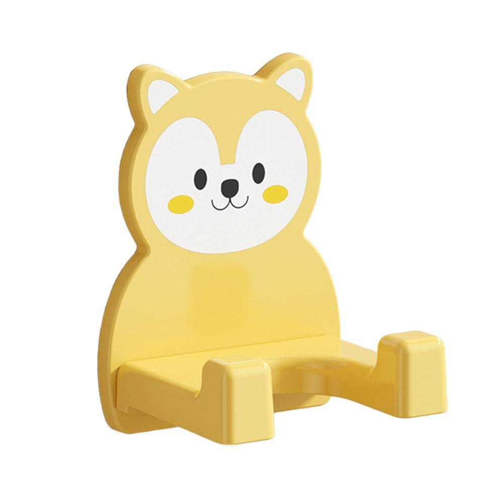 

Міцна стійка для зберігання фена Без перфорації Підвіска для фена Підставка для фена-випрямляча Побутова жовтий