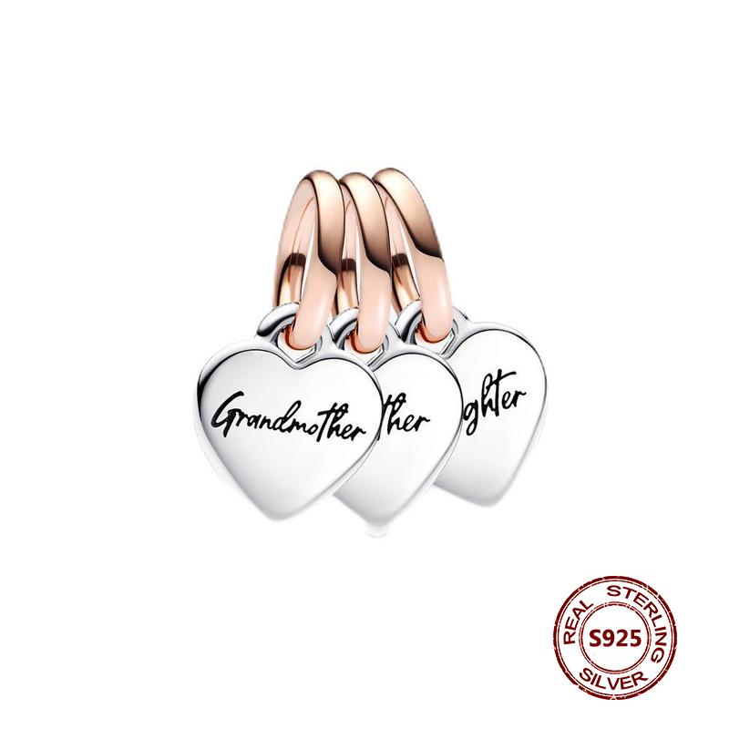 Charms camaleonte adatti a braccialetti originali alla moda in argento 925 con zircone, perlina a forma di polpo e tartaruga, ciondolo a forma di farfalla e lucciola, fai da te per realizzare gioielli