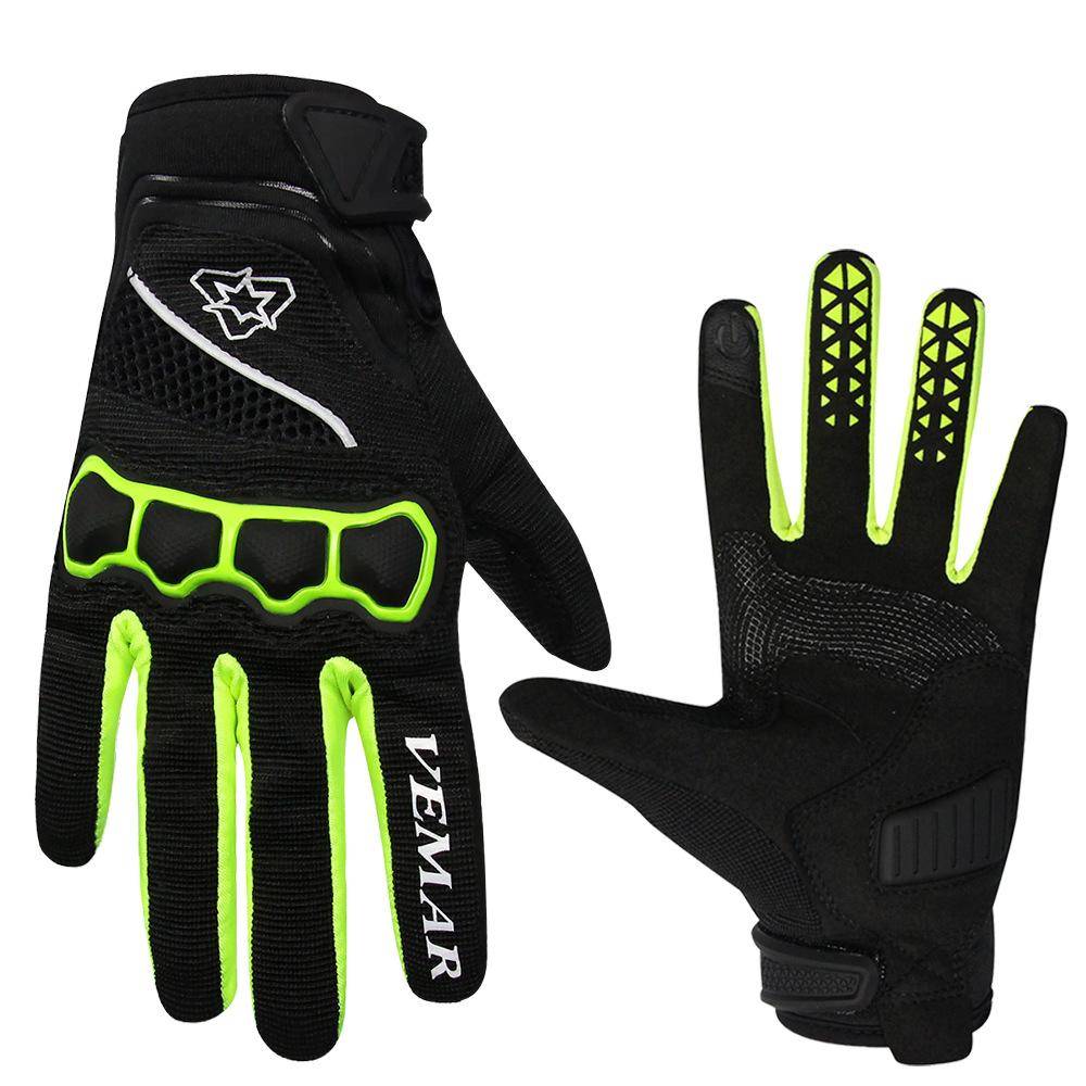 Cycling Gloves Outdoor Non-slip Touch Screen Locomotive Gloves Men's and Women's Riders Shock-absorbing Gloves