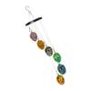 Colorful Handcrafted Glass Wind Chimes Outdoor Garden Hanging Decoration Bells