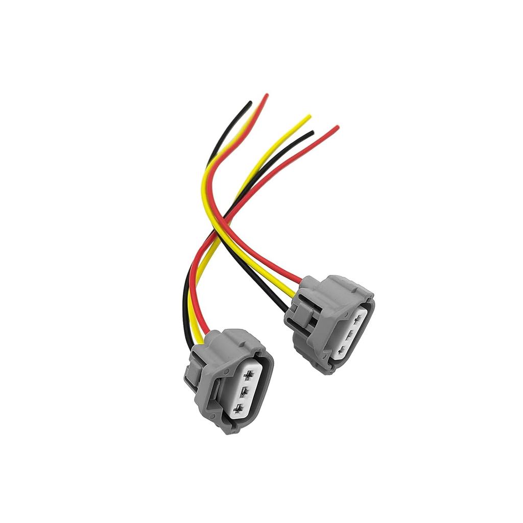 2Pcs Connector Plug Wire Pigtail Harness Fits for Toyota Corolla Camry Avalon Turn Signal Corner Headlight, Replace 90980-11020