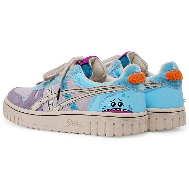 Asics Rick And Morty X  Court-Mz Retro Casual Low-Top Sneakers Unisex Sneakers Blue Purple 1203A197-250