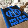 Inter Milan Floor Rug Office Rug Suitable For Hallway Dining Room Decorate Room Dormitory Antislip Carpet Office Home Decor