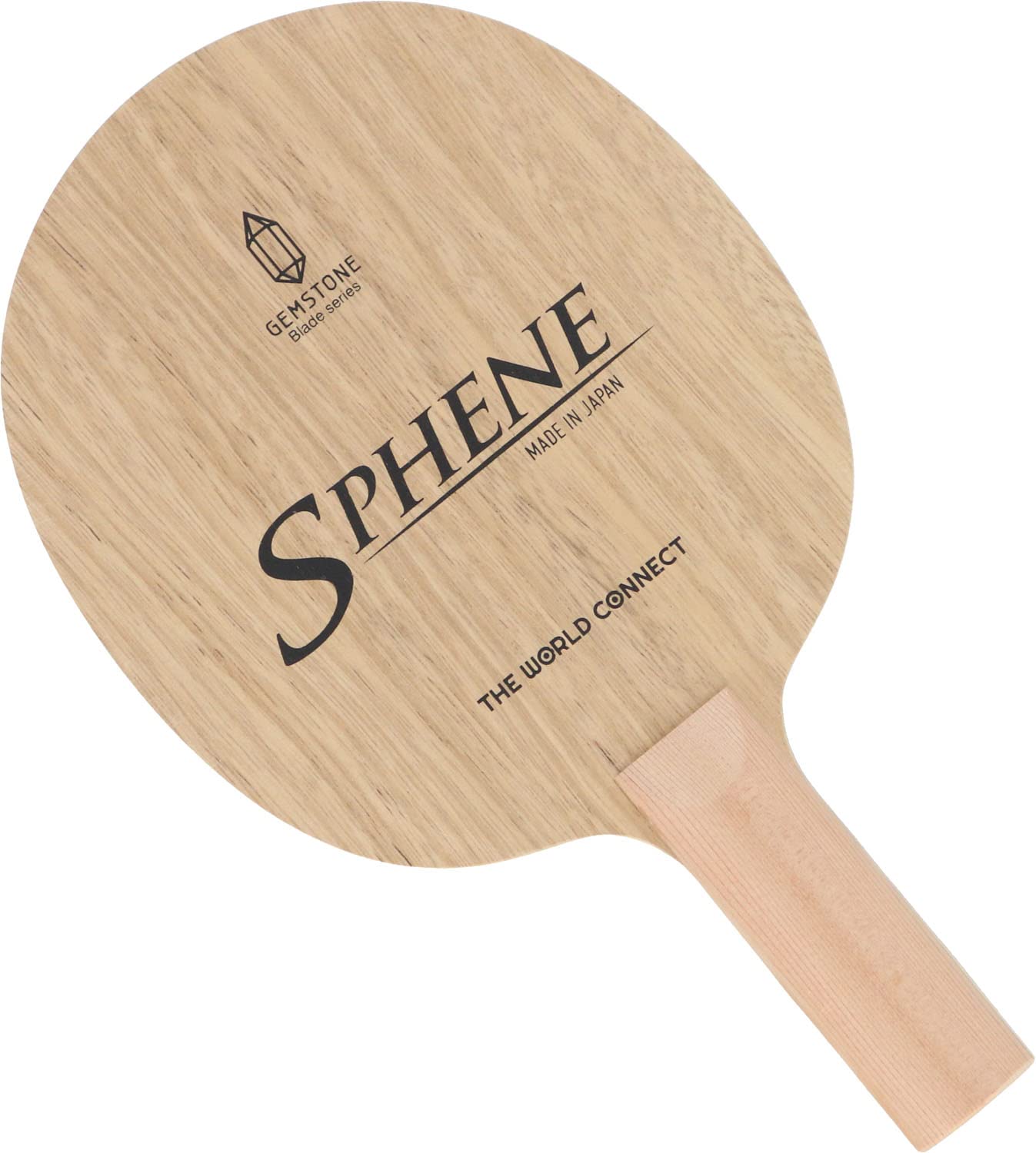 

Ракетка для настольного тенниса World Connect Defensive Shakehand Sphene Straight Сделано в Японии BV004ST (ТВС) (ST)