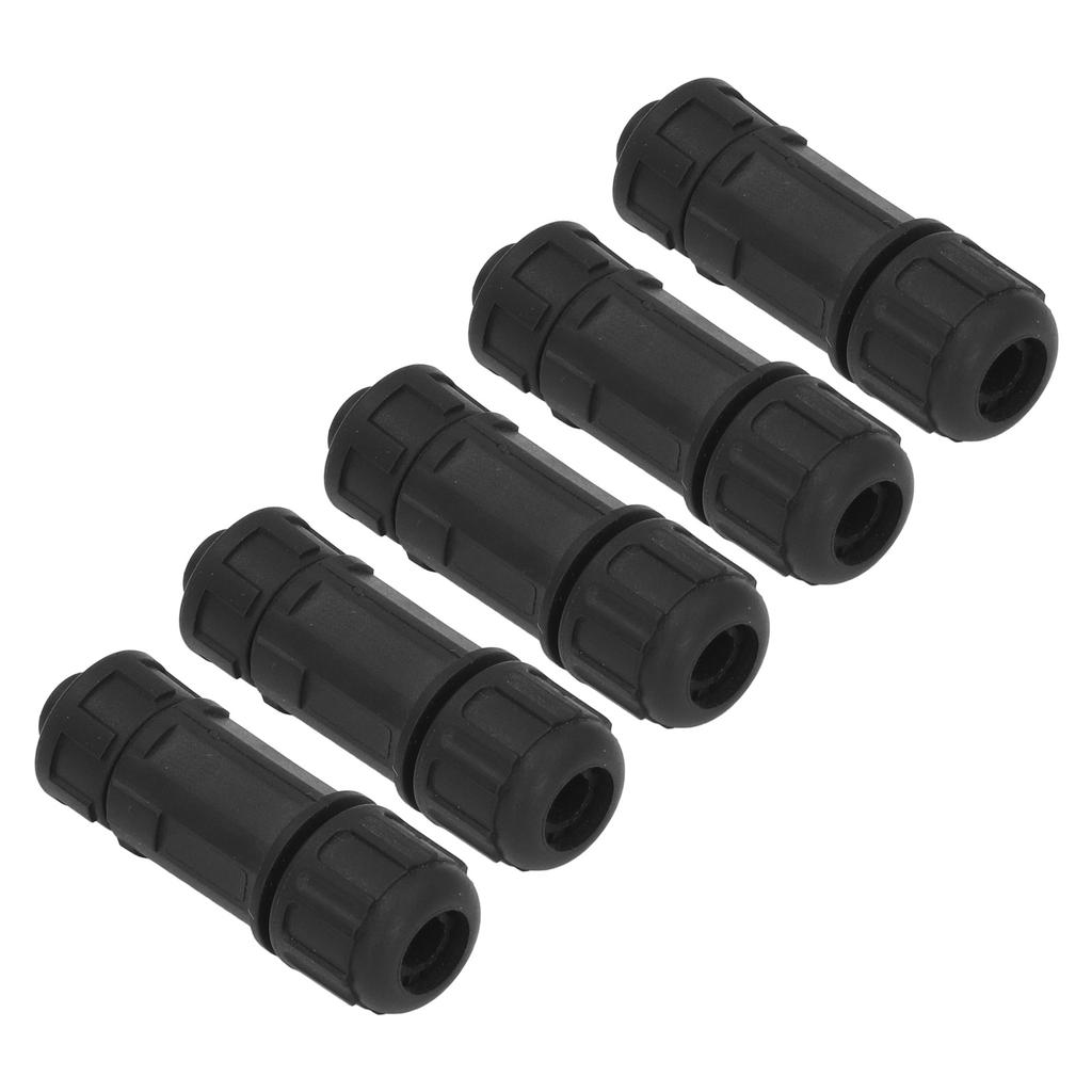 5Pcs Industrial Waterproof Connector 4 Pin IP67 Electrical Aviation Wire Cable Quick Plug E7 Buckle