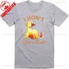 Mens Funny T-Shirt Rude Seagull Design Regular Fit Cotton Tee Women Men Print Cartoon Graphic Cotton T Shirts Breathable Workout