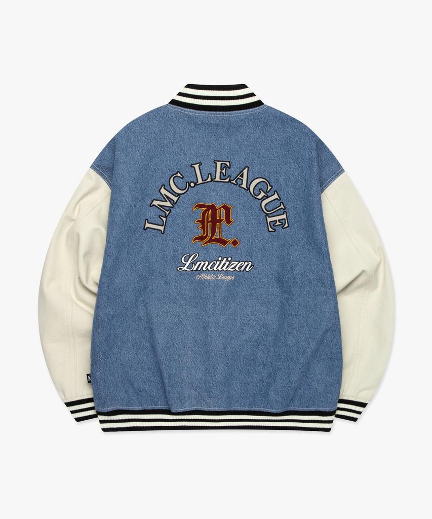 Lmc Denim Varsity Jacket Blue