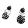 NOA [G8308] - Black 'Sissi' Designer Earrings