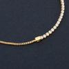 Women's Crystal Rhinestone Gold Plated Bangles Bracelet Jewelry Adjustable
