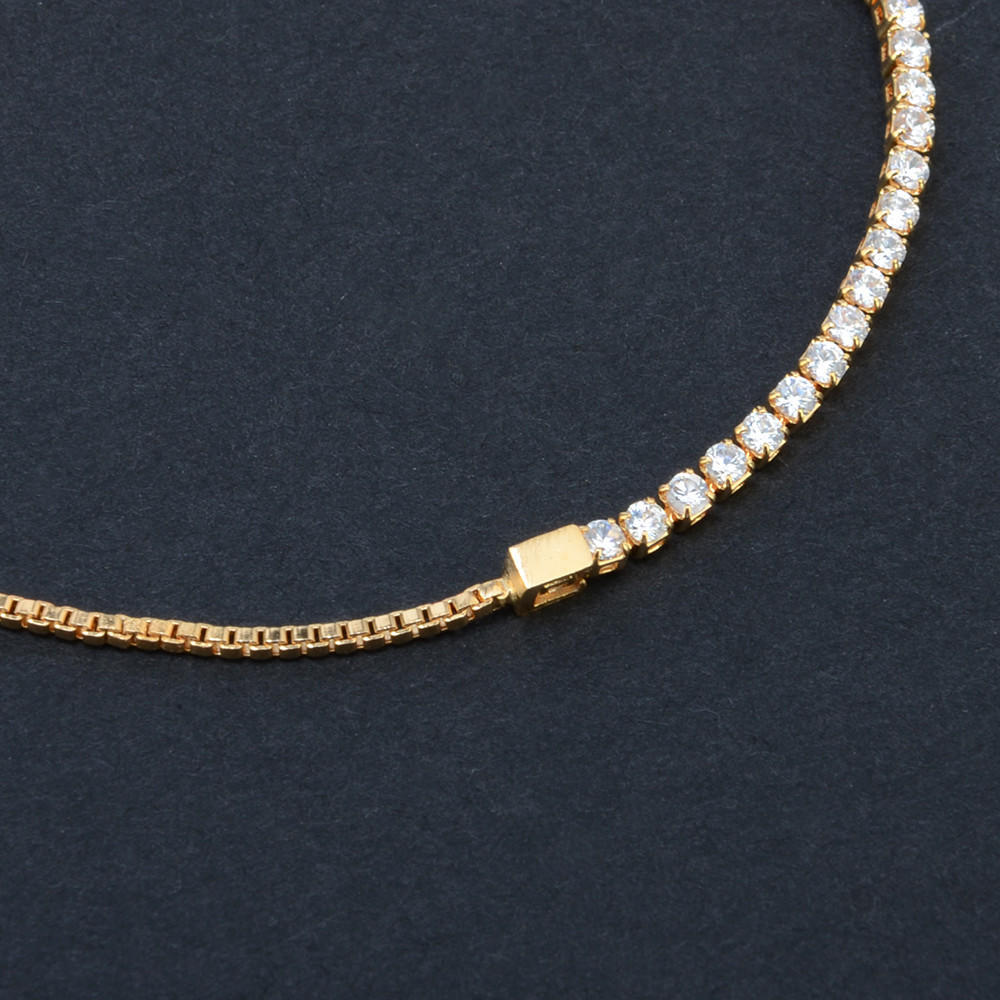 Women's Crystal Rhinestone Gold Plated Bangles Bracelet Jewelry Adjustable