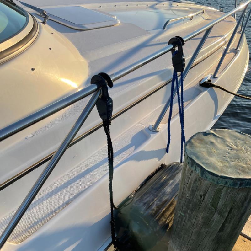 Marine Boat  Hanger 25MM Anti-Collision Quick Adjustable Mudguard Hook for Sailing Vessels