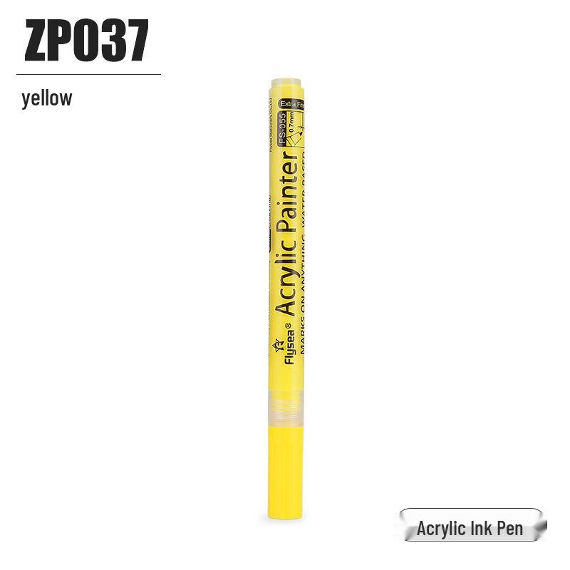PGM Color-Changing Golf Club Acrylic Ink Pen - Sunscreen, Waterproof, High Coverage