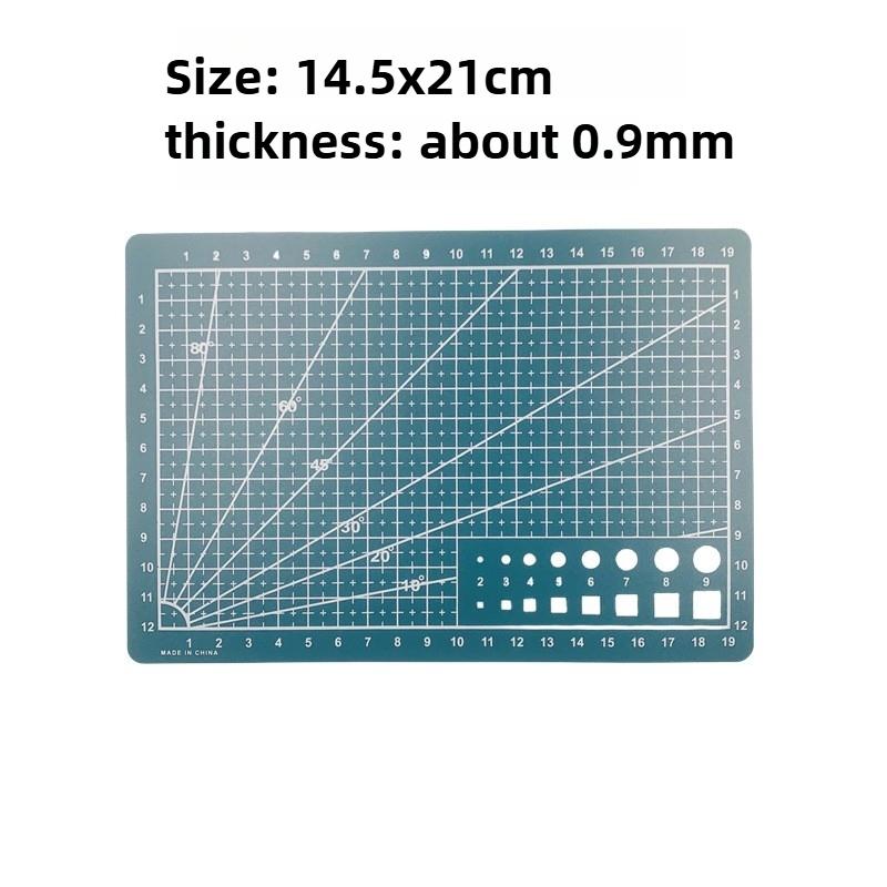 Self Healing Cutting Mat A4 Size Double Sided Plastic Board with Grid for Crafting Sewing and Fabric Projects