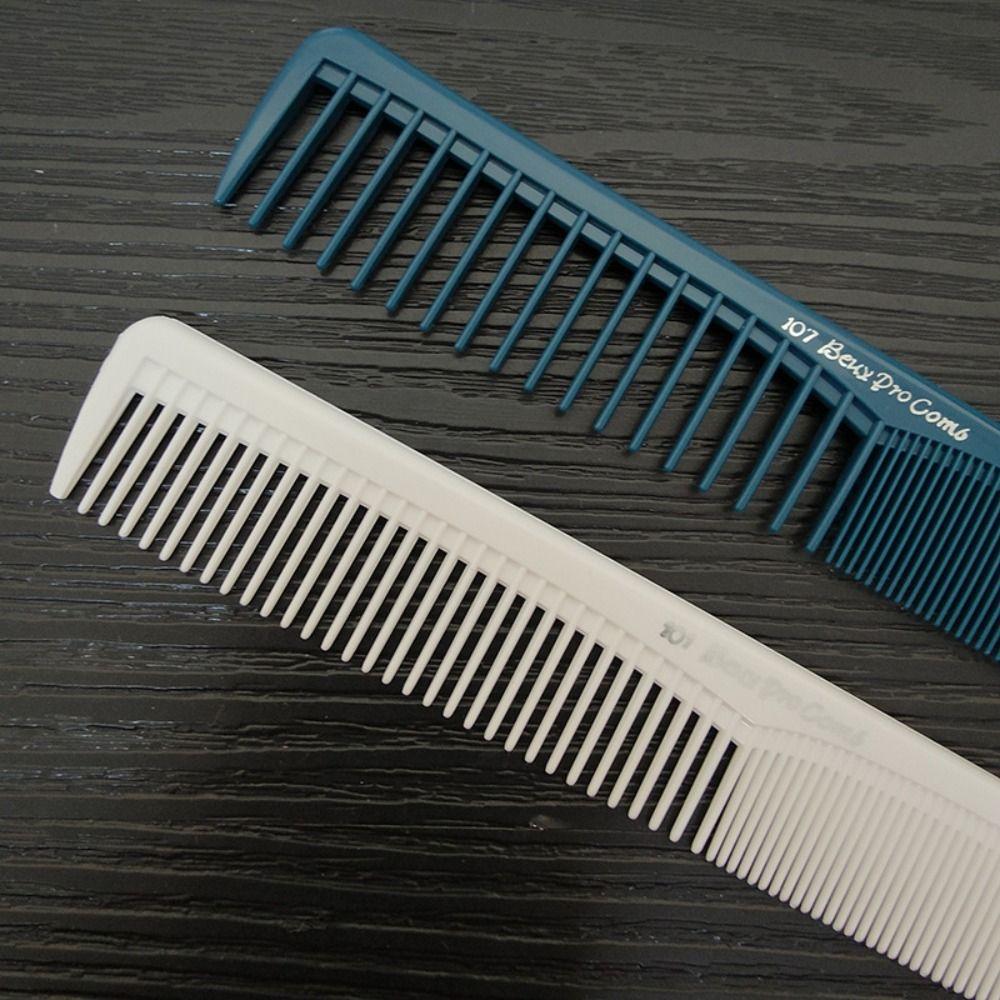 Plastic Pro Hairdressing Combs White Hair Cutting Comb Straight Hair Brushes  Cairdresser