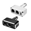 Vehicle Charging Adapter with USB Port 12V/24V Quick Charging Power Splitter with 1 USB Outlet for Car Truck SUV