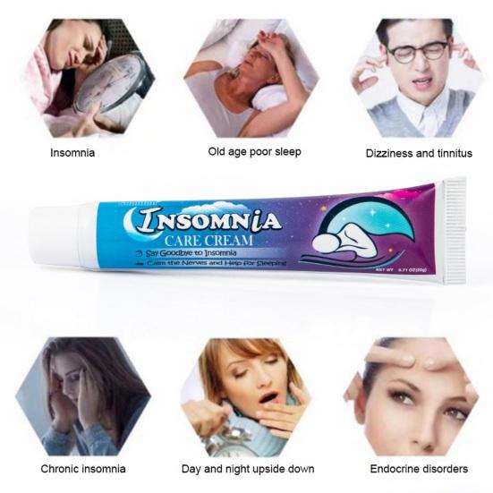 Yousheng 2Pcs Sleep Cream for Relaxation Deep Sleep Lavender Scent Calm Tension Soothe Mind Relieve Fatigue Natural Sleep Aid for Insomnia Dizziness