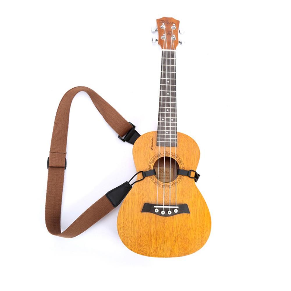 Langlebiger Gitarrengurt Verstellbarer Ukulelengurt Musikinstrument Halsgurt Gitarrenzubehör