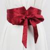 Printed Tie Belt Chinese Clothing Women Waistband Decorative Straps  For Wrap Dress Halter Dress