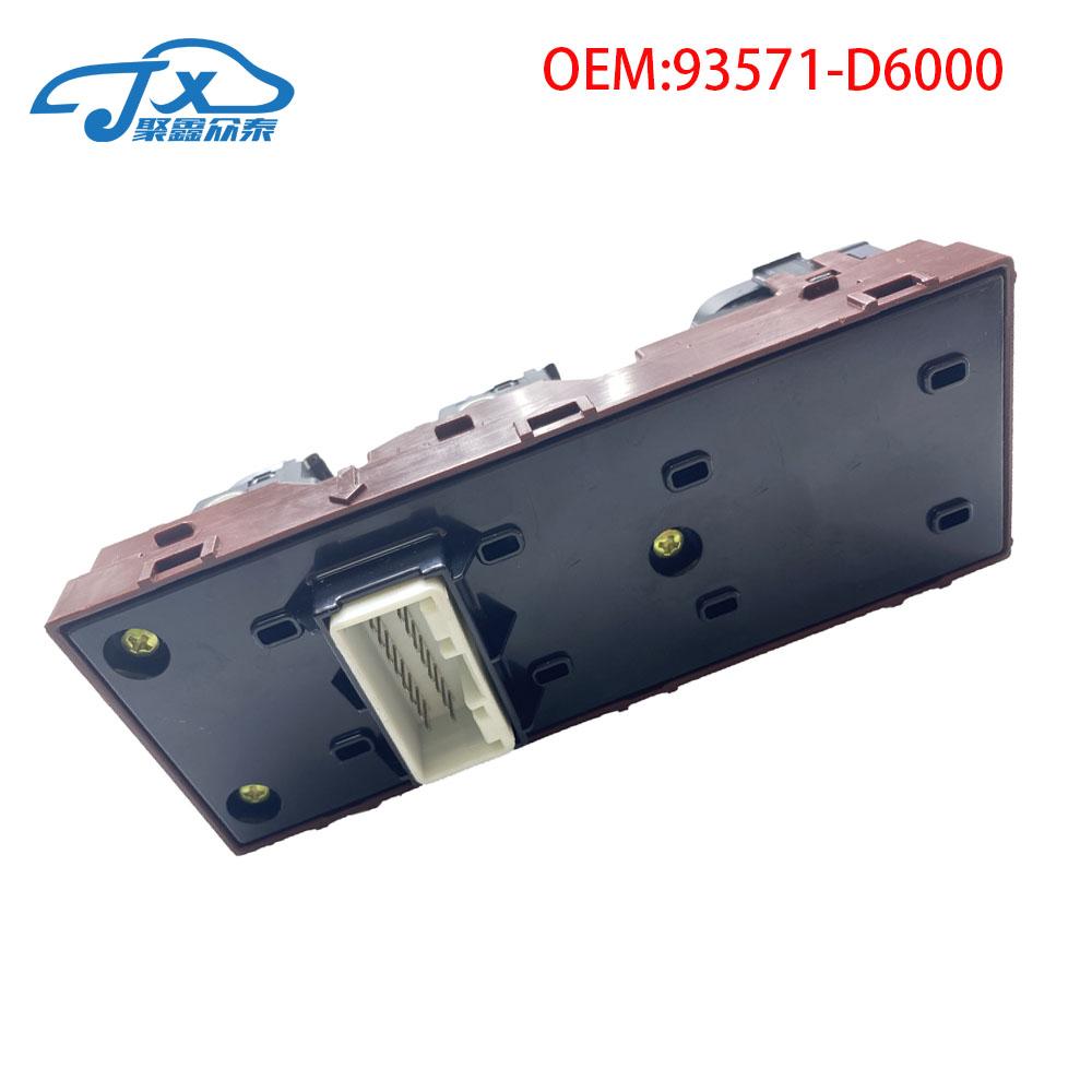 93571-D6000 Front Electric Power Window Control Switch Button Lifter Replacement Exterior For KIA K5 16-19 Car Glass