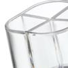4 Compartment Seasoning Box Multifunctional Portable Dustproof Sealing Clear Spice Storage Container for Kitchen
