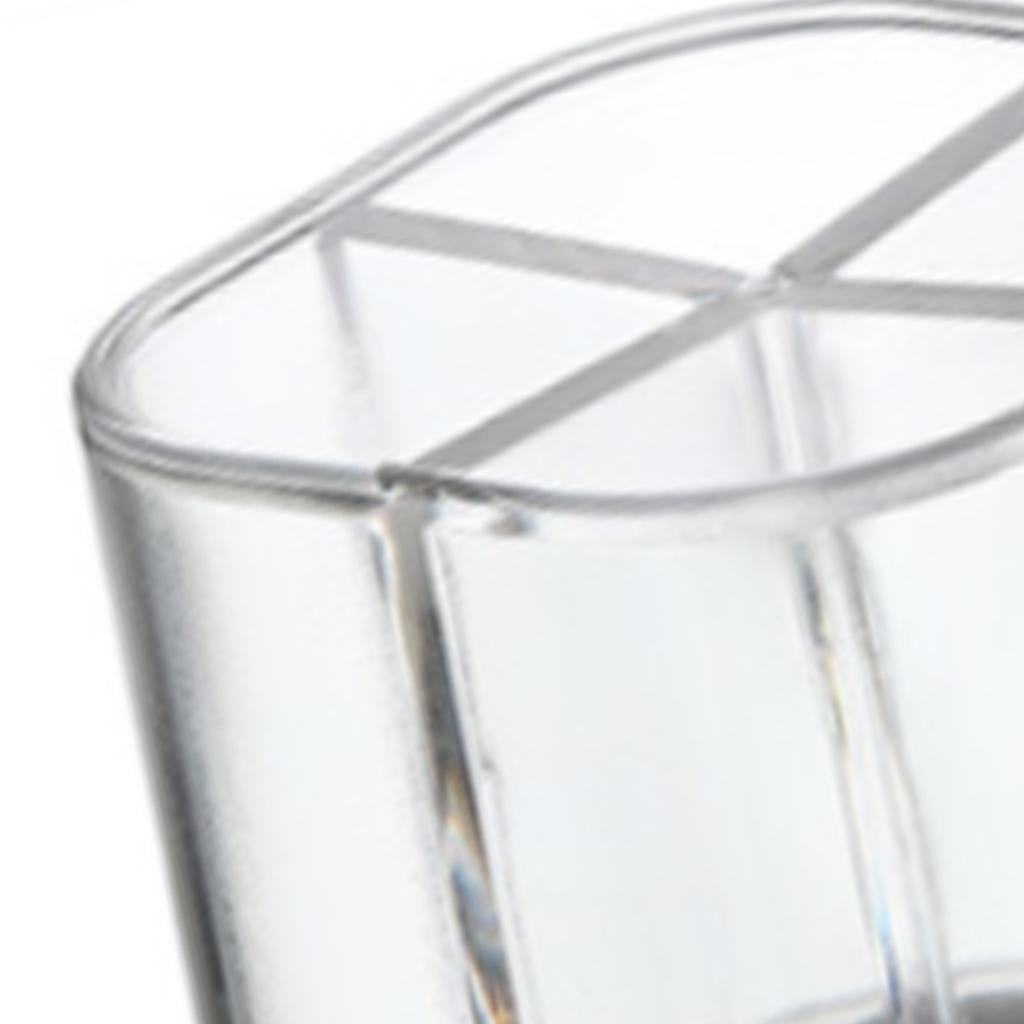 4 Compartment Seasoning Box Multifunctional Portable Dustproof Sealing Clear Spice Storage Container for Kitchen
