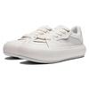 Li Ning Cream Puff Platform Slip Resistant Low top Skateboard Shoes Women's White Gray AZGU012-1