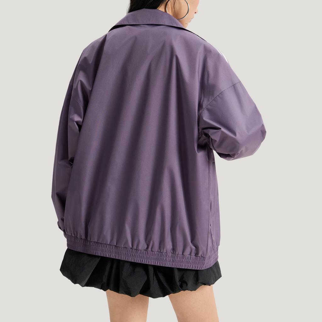 Adidas Originals Adicolor Track Top Sports Fitness Casual Daily Stand Collar Striped Long Sleeve Jacket Unisex Jackets KV8853