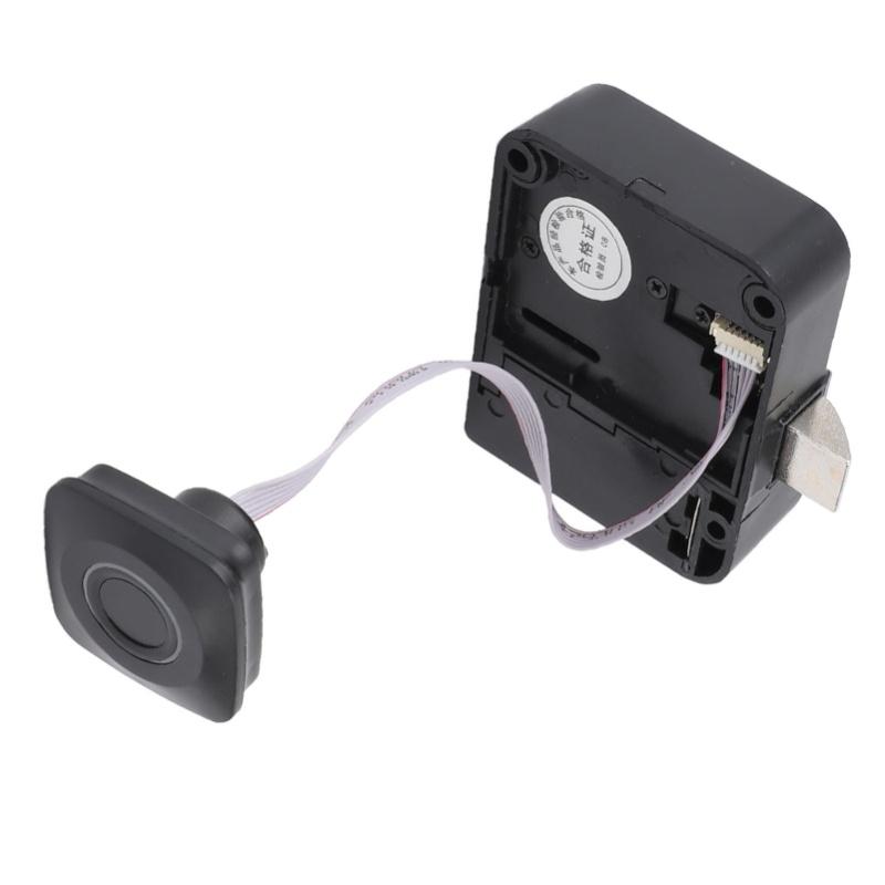 Fingerprint Cabinet Lock Anti Theft Ultra Thin Panel Smart Biometric Drawer Password Lock For Office