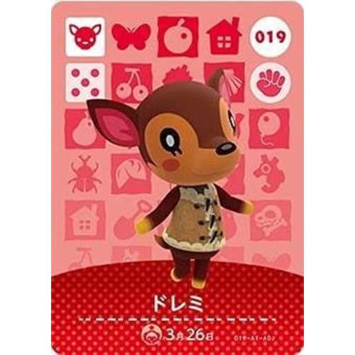 

Animal Crossing amiibo Card 1st Series [019] Doremi