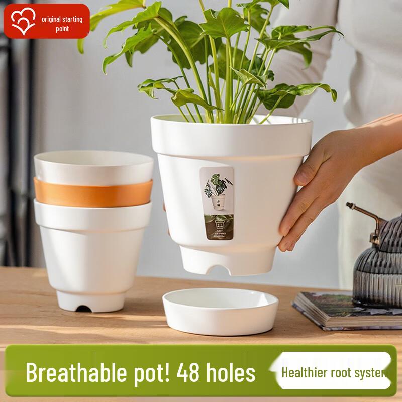 

Преміальний дихаючий пластиковий горщик для рослин