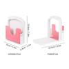 Pink and White Bread Toast Cutter 5 Thicknesses Mode Bread Slicer Guide  Space Saving