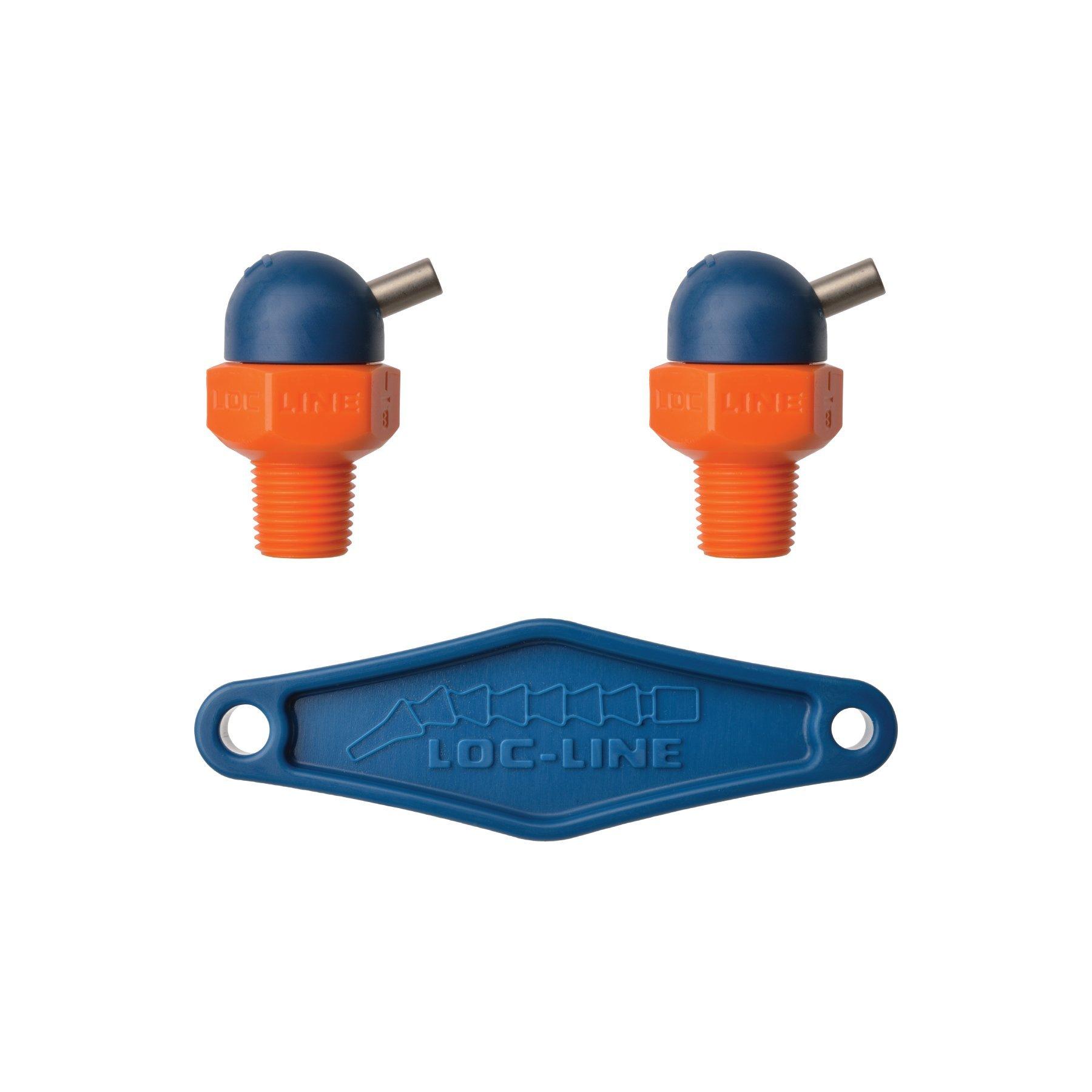 

HPT nozzle threaded x2 NL72011 LOC-LINE 1/8 CT 1.6x6.4mm