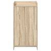 Shoe Cabinet with Door Sonoma Oak Finish 48 x 36 x 92 cm Engineered Wood