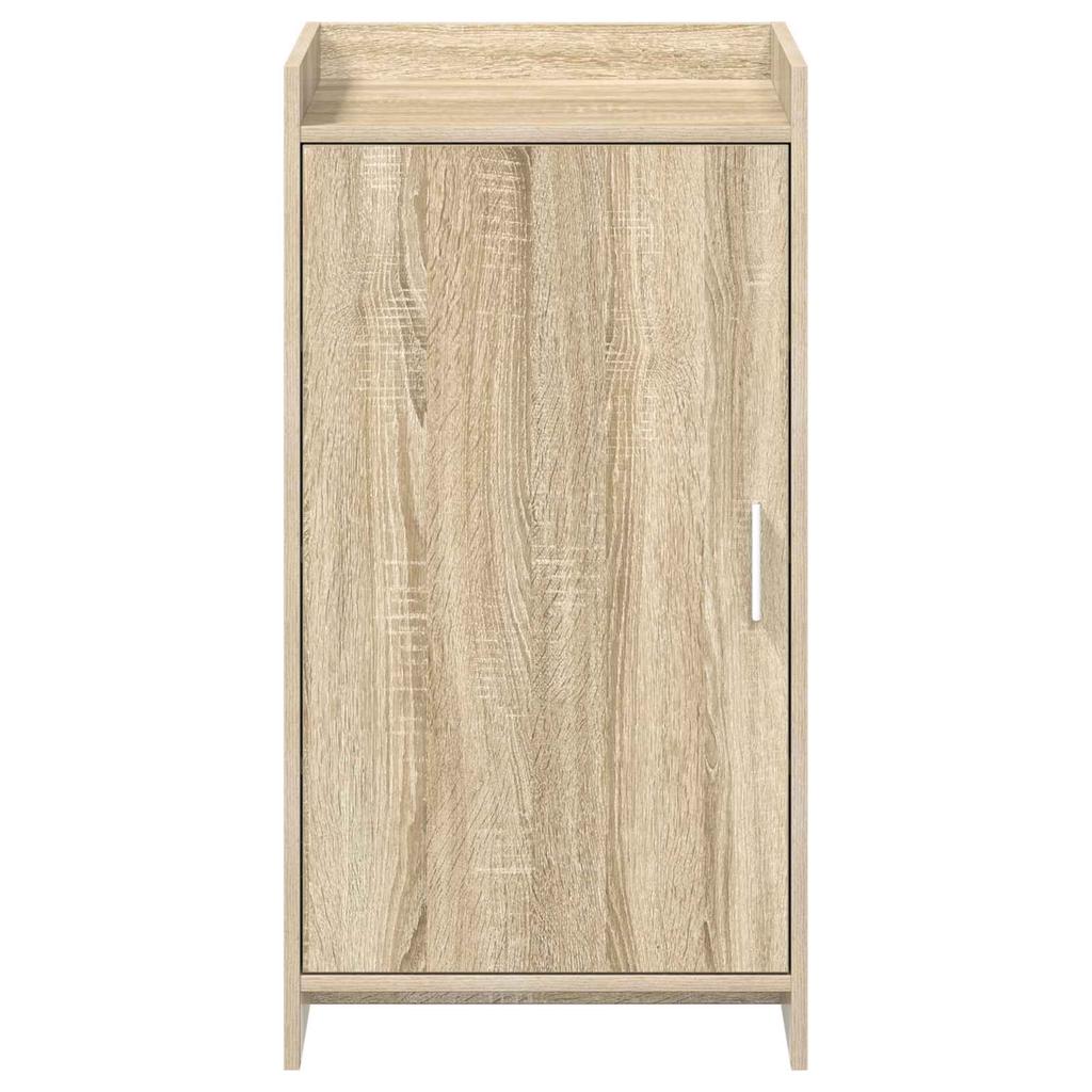 Shoe Cabinet with Door Sonoma Oak Finish 48 x 36 x 92 cm Engineered Wood