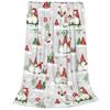 Merry Christmas Gnomes Knitted Blanket Nordic New Year Wool Throw Blankets Warm Bed Fleece Fluffy Soft Blankets for Winter