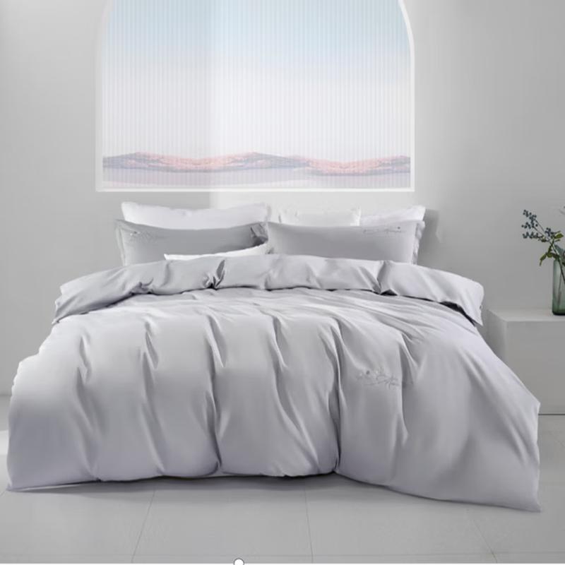 Qi Ding Bao Mercury Night Starry Sky 60-Count Long-Staple Cotton 4-Piece Bedding Set